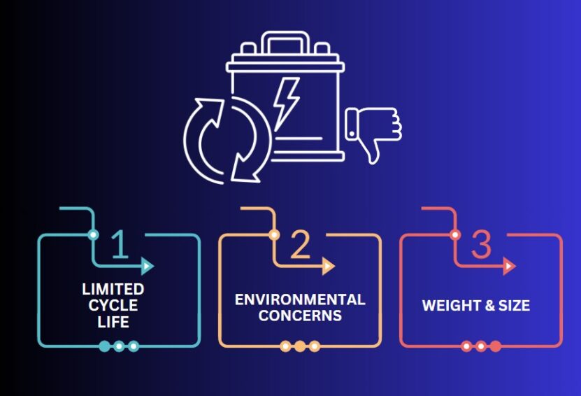 Disadvantages of Lead-Acid Batteries